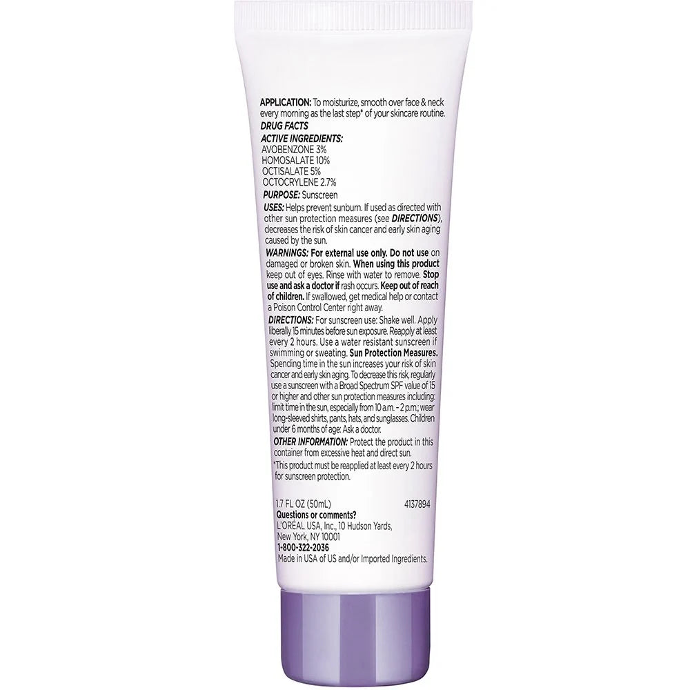 L'Oréal Paris Collagen Moisture Filler Face Cream with SPF 30 + Free Serum